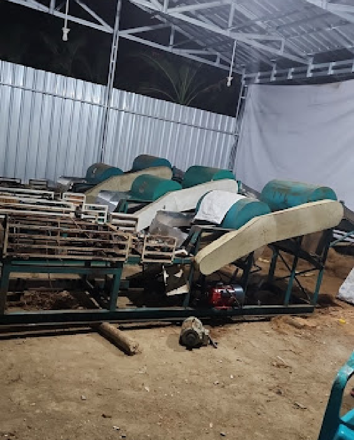 Proses Panen di Ladang